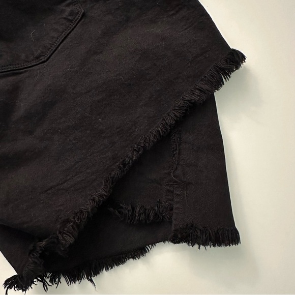 Parker Smith High Rise Black Denim Shorts - Picture 10 of 10